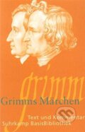 Kniha: Grimms Marchen (Jacob Grimm a Wilhelm Grimm). Suhrkamp, 2007 Kniha: Grimms Marchen (Jacob Grimm a Wilhelm Grimm). Suhrkamp, 2007