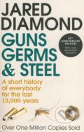 Kniha: Guns, Germs and Steel (Jared Diamond). Vintage, 2005 Kniha: Guns, Germs and Steel (Jared Diamond). Vintage, 2005