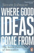 Kniha: Where Good Ideas Come from (Steven Johnson). Penguin Books, 2011 Kniha: Where Good Ideas Come from (Steven Johnson). Penguin Books, 2011