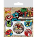 Sada placiek Marvel Comics - Iron Man, 5 ks (Pyramid International). Pyramid International, 2021 Sada placiek Marvel Comics - Iron Man, 5 ks (Pyramid International). Pyramid International, 2021