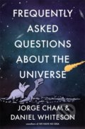 Kniha: Frequently Asked Questions About the Universe (Daniel Whiteson a Jorge Cham). John Murray, 2021 Kniha: Frequently Asked Questions About the Universe (Daniel Whiteson a Jorge Cham). John Murray, 2021