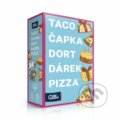 Spoločenská hra: Taco, čapka, dort, dárek, pizza (Albi). Albi, 2021 Spoločenská hra: Taco, čapka, dort, dárek, pizza (Albi). Albi, 2021