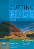 Kniha: Cutting Edge - Starter: Student's Book with CD-ROM (Chris Redston, Peter Moor a Sarah Cunningham). Pearson, Longman, 2011 Kniha: Cutting Edge - Starter: Student's Book with CD-ROM (Chris Redston, Peter Moor a Sarah Cunningham). Pearson, Longman, 2011