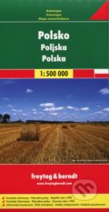 Polsko 1:500 000, freytag&berndt, 2015