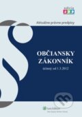 Kniha: Občiansky zákonník (Wolters Kluwer (Iura Edition)). Wolters Kluwer (Iura Edition), 2012 Kniha: Občiansky zákonník (Wolters Kluwer (Iura Edition)). Wolters Kluwer (Iura Edition), 2012