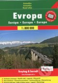 Evropa 1:800 000, freytag&berndt, 2018