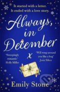 Kniha: Always, in December (Emily Stone). Headline Book, 2021 Kniha: Always, in December (Emily Stone). Headline Book, 2021