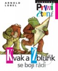 Kniha: Kvak a Žbluňk se bojí rádi (Arnold Lobel). Albatros CZ, 2012 Kniha: Kvak a Žbluňk se bojí rádi (Arnold Lobel). Albatros CZ, 2012