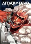 Kniha: Attack on Titan Omnibus 1 (Hajime Isayama). Kodansha International, 2021 Kniha: Attack on Titan Omnibus 1 (Hajime Isayama). Kodansha International, 2021