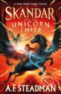 Kniha: Skandar and the Unicorn Thief (A.F. Steadman). Simon & Schuster, 2022 Kniha: Skandar and the Unicorn Thief (A.F. Steadman). Simon & Schuster, 2022