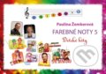 Kniha: Farebné noty 5 - Detské hity (Paulína Žemberová). Mgr. Paulína Žemberová, 2021 Kniha: Farebné noty 5 - Detské hity (Paulína Žemberová). Mgr. Paulína Žemberová, 2021