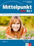 Kniha: Mittelpunkt B2.1 NEU- Učebnice s PS lekce 1-6 (A. Daniels, Ch. Estermann a E. Butler). Klett, 2013 Kniha: Mittelpunkt B2.1 NEU- Učebnice s PS lekce 1-6 (A. Daniels, Ch. Estermann a E. Butler). Klett, 2013