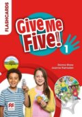 Kniha: Give Me Five! Level 1 - Flashcards (Donna Shaw). MacMillan, 2018 Kniha: Give Me Five! Level 1 - Flashcards (Donna Shaw). MacMillan, 2018