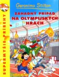 Kniha: Záhadný prípad na olympijských hrách (Geronimo Stilton). Slovart Print, 2012 Kniha: Záhadný prípad na olympijských hrách (Geronimo Stilton). Slovart Print, 2012