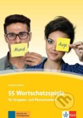 Kniha: 55 Wortschatzspiele (Susanne Daum). Klett, 2019 Kniha: 55 Wortschatzspiele (Susanne Daum). Klett, 2019