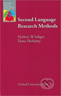 Kniha: Oxford Applied Linguistics - Second Language Research Methods (2nd) (Herbert Seliger). Oxford University Press Kniha: Oxford Applied Linguistics - Second Language Research Methods (2nd) (Herbert Seliger). Oxford University Press