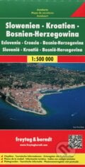 Slowenien, Kroatien, Bosnien-Herzegowina 1:500 000, freytag&berndt, 2013