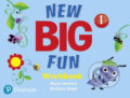 Kniha: New Big Fun 1 - Workbook and Workbook Audio CD pack (Barbara Hojel a Mario Herrera). Pearson, 2019 Kniha: New Big Fun 1 - Workbook and Workbook Audio CD pack (Barbara Hojel a Mario Herrera). Pearson, 2019