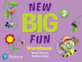 Kniha: New Big Fun 3 - Workbook and Workbook Audio CD pack (Barbara Hojel a Mario Herrera). Pearson, 2019 Kniha: New Big Fun 3 - Workbook and Workbook Audio CD pack (Barbara Hojel a Mario Herrera). Pearson, 2019