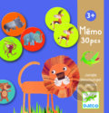 Společenská hra: Jungle memo (Djeco). Djeco, 2013 Společenská hra: Jungle memo (Djeco). Djeco, 2013