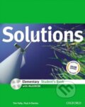 Kniha: Solutions - Elementary - Student's Book with MultiROM (Paul A. Davies a Tim Falla). Oxford University Press, 2008 Kniha: Solutions - Elementary - Student's Book with MultiROM (Paul A. Davies a Tim Falla). Oxford University Press, 2008