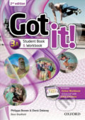 Kniha: Got It! 3: Student´s Pack A with Digital Workbook (2nd) (Philippa Bowen). Oxford University Press, 2014 Kniha: Got It! 3: Student´s Pack A with Digital Workbook (2nd) (Philippa Bowen). Oxford University Press, 2014