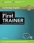 First Trainer - Peter May, Cambridge University Press, 2015
