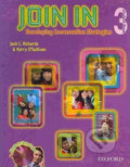 Kniha: Join in 3: Student´s Book + Audio CD Pack (Jack C. Richards). Oxford University Press, 2009 Kniha: Join in 3: Student´s Book + Audio CD Pack (Jack C. Richards). Oxford University Press, 2009