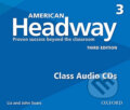 Audiokniha: American Headway 3: Class Audio CDs /3/ (3rd) (John Soars a Liz Soars). Oxford University Press, 2016 Audiokniha: American Headway 3: Class Audio CDs /3/ (3rd) (John Soars a Liz Soars). Oxford University Press, 2016