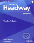 Kniha: American Headway 3: Teacher´s book (3rd) (John Soars a Liz Soars). Oxford University Press, 2016 Kniha: American Headway 3: Teacher´s book (3rd) (John Soars a Liz Soars). Oxford University Press, 2016