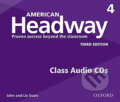 American Headway 4: Class Audio CDs /4/ (3rd) - Liz Soars, John Soars, Oxford University Press, 2016