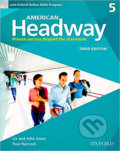 Kniha: American Headway 5: Student´s Book with Online Skills Program (3rd) (Liz Soars a John Soars). Oxford University Press, 2016 Kniha: American Headway 5: Student´s Book with Online Skills Program (3rd) (Liz Soars a John Soars). Oxford University Press, 2016