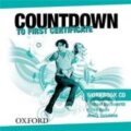 Audiokniha: Countdown to First Certificate: Class Audio CDs /2/ (Michael Duckworth). Oxford University Press, 2008 Audiokniha: Countdown to First Certificate: Class Audio CDs /2/ (Michael Duckworth). Oxford University Press, 2008