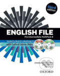 Kniha: English File Pre-intermediate: Multipack B with iTutor DVD-ROM and Oxford Online Skills (3rd) (Christina Latham-Koenig a Clive Oxenden). Oxford University Press, 2013 Kniha: English File Pre-intermediate: Multipack B with iTutor DVD-ROM and Oxford Online Skills (3rd) (Christina Latham-Koenig a Clive Oxenden). Oxford University Press, 2013