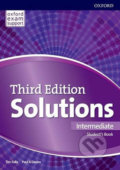Kniha: Solutions Intermediate: Student´s Book 3rd (International Edition) (Paul Davies a Tim Falla). Oxford University Press, 2016 Kniha: Solutions Intermediate: Student´s Book 3rd (International Edition) (Paul Davies a Tim Falla). Oxford University Press, 2016
