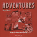 Audiokniha: Adventures Pre-intermediate: Class Audio CD /2/ (Ben Wetz). Oxford University Press, 2004 Audiokniha: Adventures Pre-intermediate: Class Audio CD /2/ (Ben Wetz). Oxford University Press, 2004