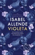 Kniha: Violeta (Isabel Allende). Bloomsbury, 2022 Kniha: Violeta (Isabel Allende). Bloomsbury, 2022