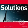 Solutions - Pre-Intermediate - Class CDs (Tim Falla a Paul A. Davies). Oxford University Press, 2007 Solutions - Pre-Intermediate - Class CDs (Tim Falla a Paul A. Davies). Oxford University Press, 2007