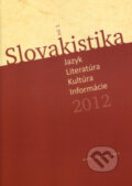 Kniha: Slovakistika 1/2012 (Imrich Sedlák). Vydavateľstvo Matice slovenskej, 2012 Kniha: Slovakistika 1/2012 (Imrich Sedlák). Vydavateľstvo Matice slovenskej, 2012