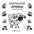 Kniha: Kontrastní leporelo: Zvířátka ze dvora (Katarína Belejová). CPRESS, 2022 Kniha: Kontrastní leporelo: Zvířátka ze dvora (Katarína Belejová). CPRESS, 2022