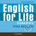Audiokniha: English for Life - Elementary - Class Audio CDs (Tom Hutchinson). Oxford University Press, 2007 Audiokniha: English for Life - Elementary - Class Audio CDs (Tom Hutchinson). Oxford University Press, 2007