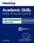 Kniha: Headway Academic Skills Introductory: Reading & Writing Teacher´s Guide (Emma Pathare a Gary Pathare). Oxford University Press, 2013 Kniha: Headway Academic Skills Introductory: Reading & Writing Teacher´s Guide (Emma Pathare a Gary Pathare). Oxford University Press, 2013