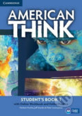 Kniha: American Think Level 1: Student´s Book with Online Workbook and Online Practice (Herbert Puchta a Jeff Stranks). Cambridge University Press, 2016 Kniha: American Think Level 1: Student´s Book with Online Workbook and Online Practice (Herbert Puchta a Jeff Stranks). Cambridge University Press, 2016