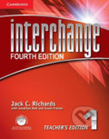 Kniha: Interchange Fourth Edition 1: Teacher´s Edition with Assessment Audio CD/CD-Rom (Jack C. Richards). Cambridge University Press, 2012 Kniha: Interchange Fourth Edition 1: Teacher´s Edition with Assessment Audio CD/CD-Rom (Jack C. Richards). Cambridge University Press, 2012