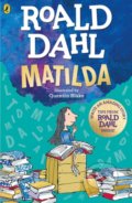 Kniha: Matilda (Roald Dahl). Puffin Books, 2022 Kniha: Matilda (Roald Dahl). Puffin Books, 2022