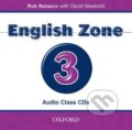 Audiokniha: English Zone 3 - Audio Class CDs (Rob Nolasco). Oxford University Press, 2008 Audiokniha: English Zone 3 - Audio Class CDs (Rob Nolasco). Oxford University Press, 2008