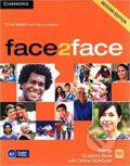 Kniha: face2face Starter: Student´s Book with Online Workbook,2nd (Chris Redston). Cambridge University Press, 2019 Kniha: face2face Starter: Student´s Book with Online Workbook,2nd (Chris Redston). Cambridge University Press, 2019