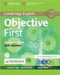 Kniha: Objective First Student´s Book with Answers with CD-ROM with Testbank (Annette Capel a Wendy Sharp). Cambridge University Press, 2015 Kniha: Objective First Student´s Book with Answers with CD-ROM with Testbank (Annette Capel a Wendy Sharp). Cambridge University Press, 2015