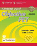 Kniha: Objective PET Student´s Book with Answers with CD-ROM with Testbank (Barbara Thomas a Louise Hashemi). Cambridge University Press, 2016 Kniha: Objective PET Student´s Book with Answers with CD-ROM with Testbank (Barbara Thomas a Louise Hashemi). Cambridge University Press, 2016