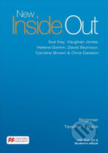 Kniha: New Inside Out Beginner: Teacher´s Book with eBook and Test CD Pack (Sue Kay). MacMillan, 2016 Kniha: New Inside Out Beginner: Teacher´s Book with eBook and Test CD Pack (Sue Kay). MacMillan, 2016